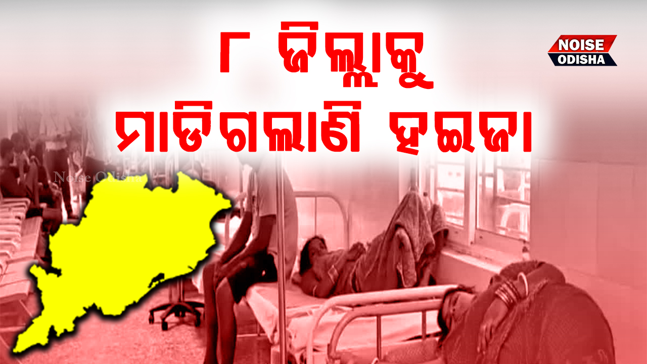 ୮ ଜିଲ୍ଲାକୁ କଲବଲ କରୁଛି ହଇଜା ।